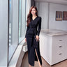Elegant V-neck Dress - MVRX