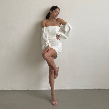 White Party Dress - MVRX
