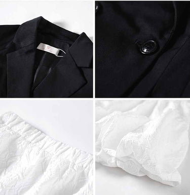 Women's Small Suit And White Short Skirt Two-piece Suit - MVRX