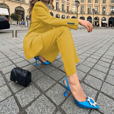 Casual Blazer and Pants Suit - MVRX