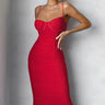 Mesh Tight Pleated Bandage Dress - MVRX